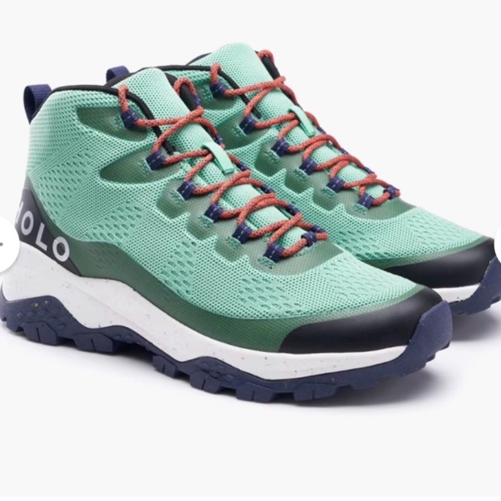 HOLO Footwear Troy Mid Hiking Boots Absinthe Womens Size 10 Unisex